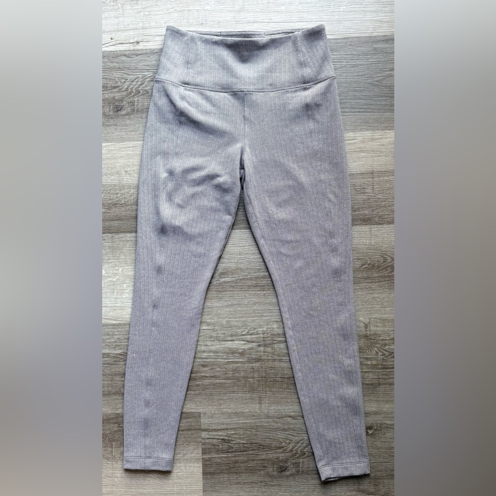 Athleta Tan Delancey Herringbone Pattern Leggings